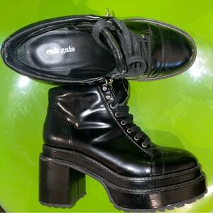 Cult Gaia leather combat boots women’s size 39 US 8.5